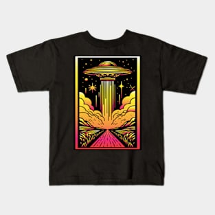 Flying Saucer Kids T-Shirt